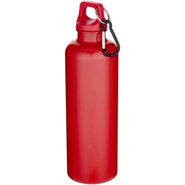 Oregon 750 ml einfarbige RS-zertifizierte Wasserflasche aus recyceltem Kunststoff mit Karabinerhaken