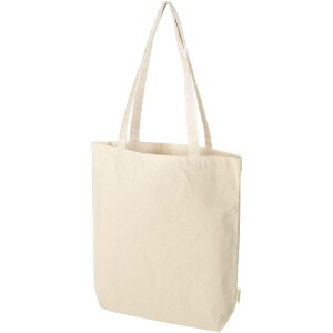 Odisha 180 g/m² OCS Bio-Tragetasche mit breitem Boden 11L - Reklamnepredmety