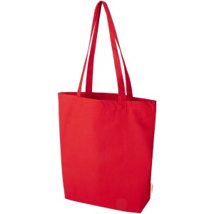 Odisha 180 g/m² OCS Bio-Tragetasche mit breitem Boden 11L - Reklamnepredmety