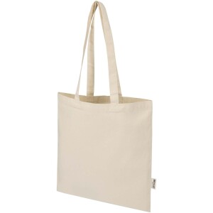 Peru Blend 180 g/m² Tragetasche aus GRS recycelter Baumwolle 7L - Reklamnepredmety