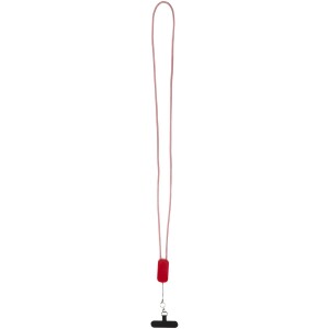 Anser Smartphone Lanyard aus recyceltem Kunststoff mit 27 W 5-in-1 integriertem Kabel - Reklamnepredmety