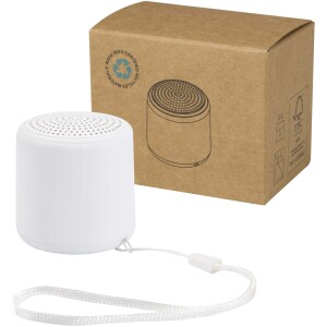 Velkis - 3 W Bluetooth® Lautsprecher aus recyceltem Kunststoff - Reklamnepredmety