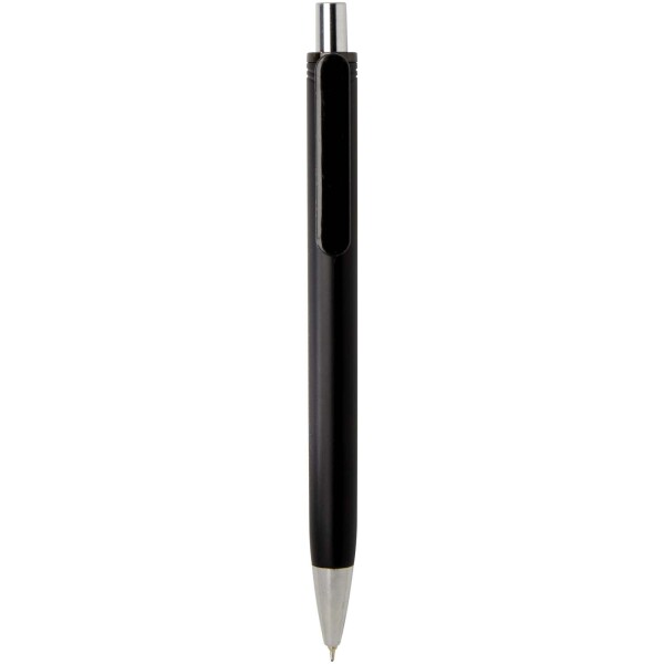Feld RCS recycelter Kugelschreiber mit Metallic-Finish (schwarze Mine)