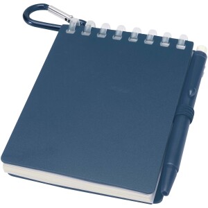Lig Mini Recyceltes Outdoor-Softcover Notizbuch und Kugelschreiber Set (schwarze Mine) - Reklamnepredmety
