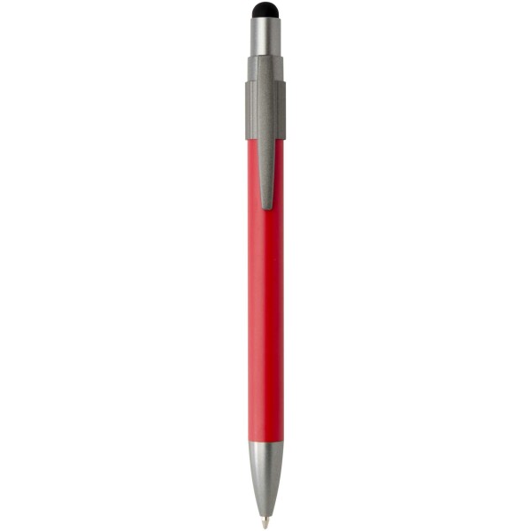 Rill RCS recycelter Kugelschreiber mit Stylus und Fidget Spinner (blaue Mine)