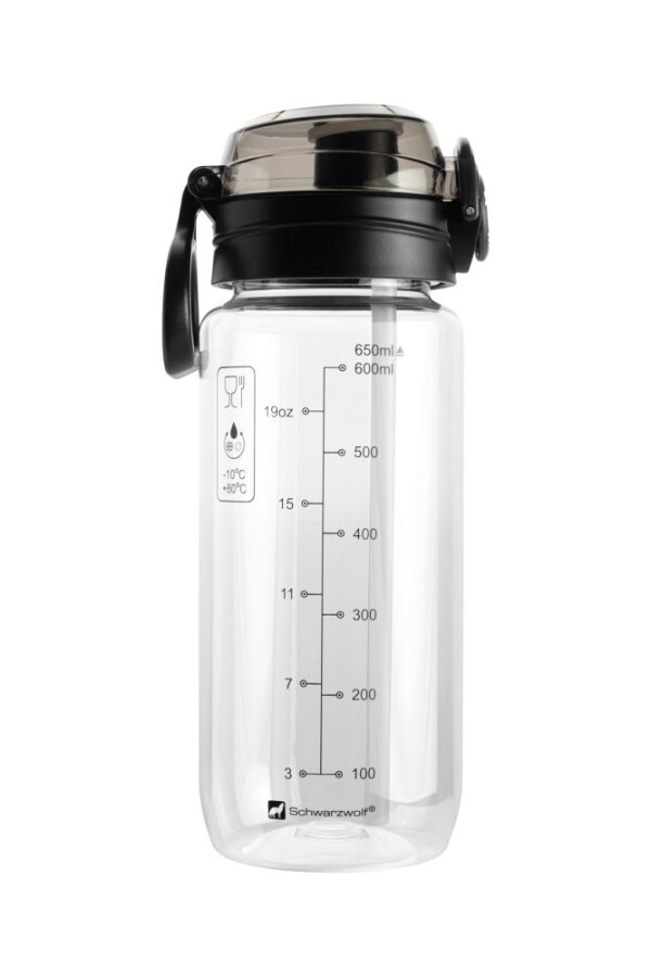 SCHWARZWOLF KARISIMBI Tritan-Trinkflasche, 650 ml