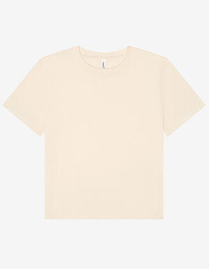Schweres, kastenförmiges Damen-T-Shirt / Heavy/ - Reklamnepredmety