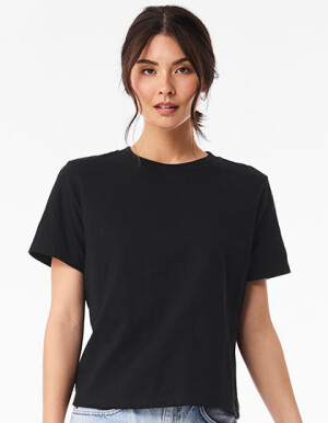 Schweres, kastenförmiges Damen-T-Shirt / Heavy/ - Reklamnepredmety