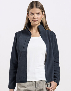 Damen-Fleecejacke aus Canvas - Reklamnepredmety