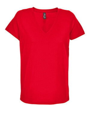 Damen-T-Shirt mit V-Ausschnitt Regent - Reklamnepredmety