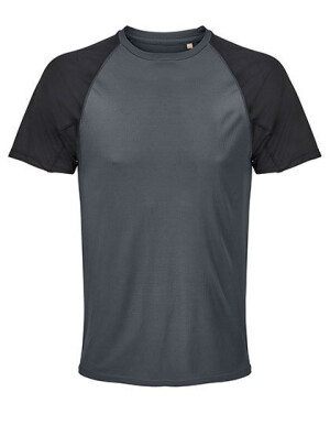 Herren-T-Shirt mit Raglanärmeln Vortex - Reklamnepredmety