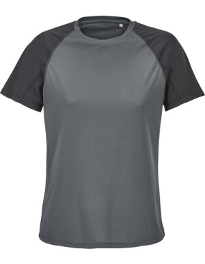Damen-T-Shirt mit Raglanärmeln Vortex - Reklamnepredmety