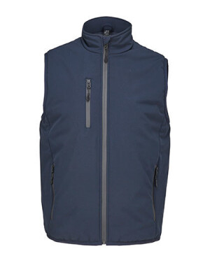 Unisex gefütterte Softshell-Weste Falcon - Reklamnepredmety