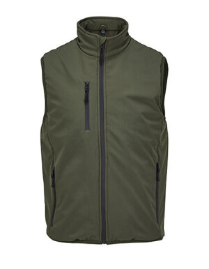 Unisex gefütterte Softshell-Weste Falcon - Reklamnepredmety
