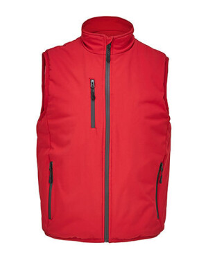 Unisex gefütterte Softshell-Weste Falcon - Reklamnepredmety