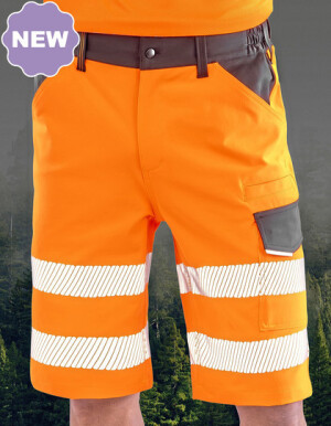 Recycelte, dynamische Stretch-Sicherheitsshorts - Reklamnepredmety