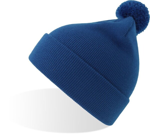 Kinder Strickmütze mit Pompon Kid Wind-S Pompom