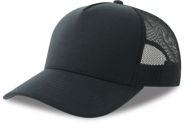 5 Panel Trucker Kappe Rapper Jersey-S