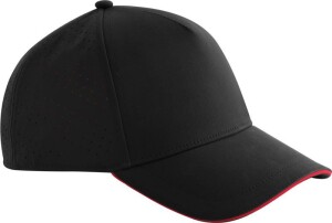 5 Panel Sandwich Kappe "Accelerate" B 155R - Reklamnepredmety
