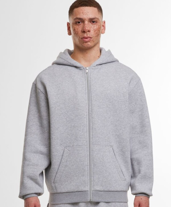 Schwere Kapuzen Sweatjacke "Loose Fit" BY 443