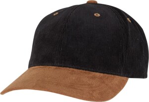 6 Panel Kappe "Corduroy Suede" 9279 - Reklamnepredmety