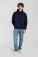 Schwerer Kapuzen Sweater Iconic Premium Hooded Sweat - pr-162284-f-o-l-iconic-premium-hooded-sweat-deep-navy-front-904d00e3-1616-4a9b-89c5-c8935cca7f95-web - variant 