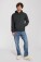 Schwerer Kapuzen Sweater Iconic Premium Hooded Sweat - pr-162284-f-o-l-iconic-premium-hooded-sweat-light-graphite-front-cbec7b8e-c133-45fb-b606-0d6d500a6f12-web - variant 