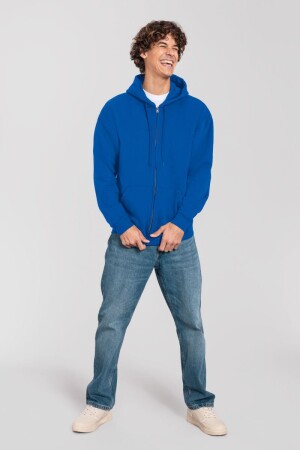 Schwere Kapuzen Sweatjacke - Iconic Premium Hooded Sweat Jacket - Reklamnepredmety
