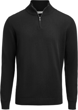 Unisex Pullover mit 1/4 Zip Ashland Halfzip - Reklamnepredmety