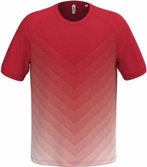 Unisex Sport Shirt mit Farbverlauf PA 4047 - Reklamnepredmety