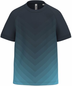 Kinder Sport Shirt mit Farbverlauf PA 4048 - Reklamnepredmety