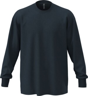 Schweres Oversize T-Shirt langarm N 7211 - Reklamnepredmety