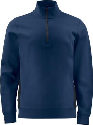 Schwerer Doubleface Workwear Sweater 2128 Sweatshirt 1/2 Zip - Reklamnepredmety