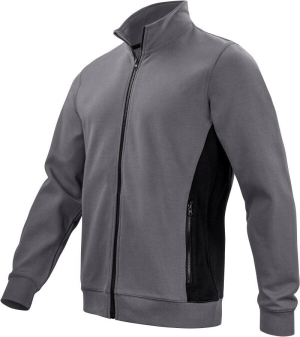 Schwere Doubleface Workwear Sweatjacke 2129 Sweatshirt Full Zip