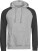 Kapuzen Sweater 2-farbig "Unlabeled" TJ 5156