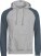 Kapuzen Sweater 2-farbig "Unlabeled" TJ 5156