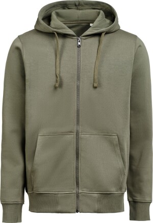 Schwere Unisex Kapuzen Sweatjacke OCS RCS Full Zip Hoodie - Reklamnepredmety