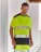 Zweifarbiges Warn-T-Shirt