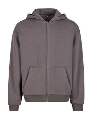 Flauschiger Kapuzenpullover mit Reißverschluss - Reklamnepredmety