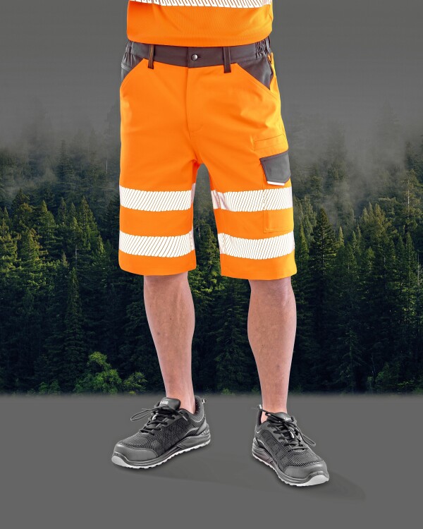 Sicherheitsshorts aus recyceltem Stretchmaterial