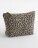 Accessoire-Tasche aus Canvas mit Leopardenmuster