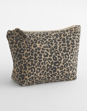 Accessoire-Tasche aus Canvas mit Leopardenmuster - Reklamnepredmety