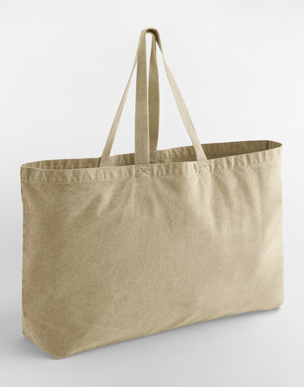 Garment Dyed Oversized Tote Bag (Übergroße Tragetasche)