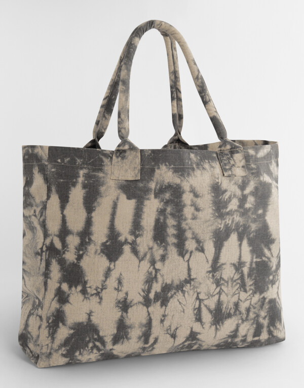 Tragetasche aus Canvas mit Batikmuster