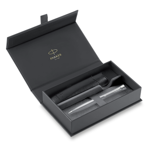 Parker Urban Metro Metallic CT Geschenkbox – Kugelschreiber- und Etui-Set - Reklamnepredmety