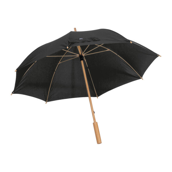 Regenschirm mit Bambusgriff