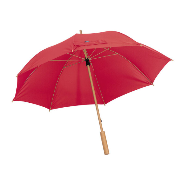 Regenschirm mit Bambusgriff
