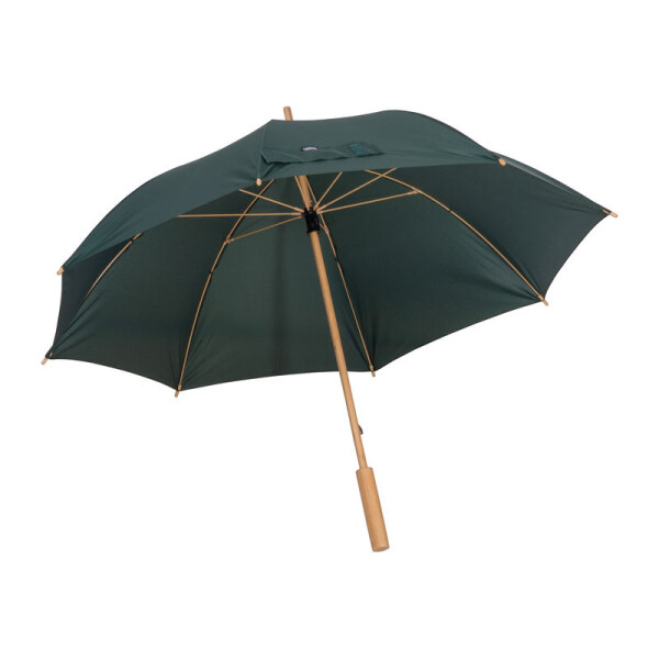 Regenschirm mit Bambusgriff