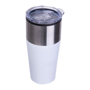 Thermobecher mit Kunststoffinnenseite, 600 ml - Reklamnepredmety