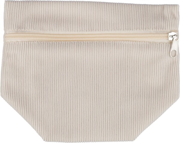 Kosmetiktasche aus Cord